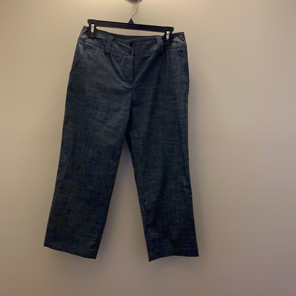 AB Studio Pants - AB‎ Studio Gray Women Capri Size 2